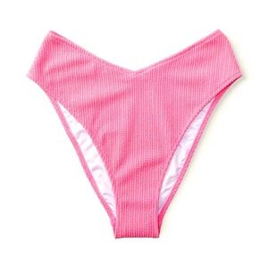Victoria’s Secret Crinkle High-Waist Cheeky Bikini Bottom - M